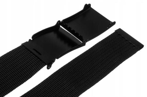 Czarny parciany pasek meski na Arena.pl