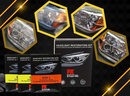 FX ściereczki do renowacji reflektorów bez polerki na Arena.pl
