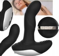 MASAŻER PROSTATY SEX WIBRATOR MĘSKI KOREK ANALNY ANUS SEX ZABAWKI