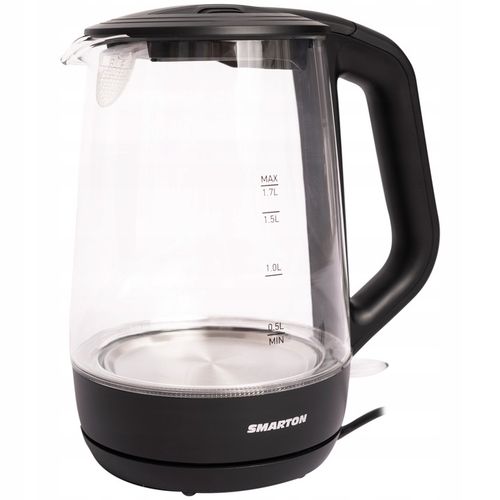 Czajnik Elektryczny 1,7L Szklany Podświetlany SMARTON WK 400 2200W na Arena.pl