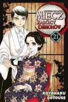Manga Miecz zabójcy demonów - akcja dramat komedia Kimetsu no Yaiba Tom 21