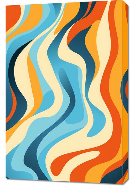 Obraz 60x90cm Tańczące Fale zdjęcie 1