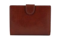 Skórzany portfel klasyczny - Barberini's - Brązowy