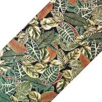 Bieżnik gobelinowy na stół zielony brązowy Dżungla 160cm