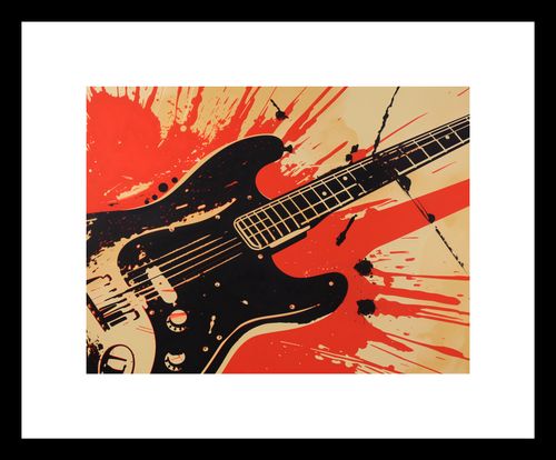 Plakat 20x15cm Gitara Elektryczna na Arena.pl