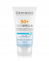 Dermedic Sunbrella ultralekki krem SPF 50+ skóra tłusta i mieszana, 40 ml