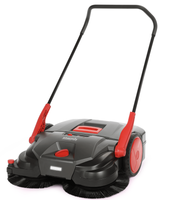 HAAGA 677 ZAMIATARKA ELEKTRYCZNA AKUMULATOROWA RĘCZNA PROWADZONA URZĄDZENIE SPRZĄTAJĄCE Z SYSTEMEM TURBO 77cm PREMIUM AUTORYZOWANY DEALER HAAGA