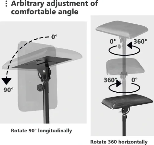 Podłokietnik ze skóry + tacka stolik do tatuażu salonu kosmetycznego SPA na Arena.pl