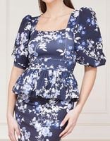 Bluzka z rękawami typu balloon sleeve Marciano Guess XXS