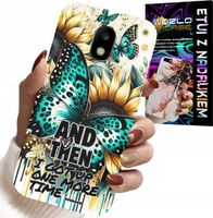 ETUI DO SAMSUNG GALAXY J5 2017 - AND THEN I GOT UP, KOBIECE WZORY + FOLIA