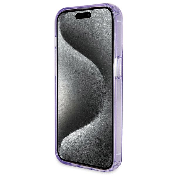 Etui Guess do iPhone 13 Pro Max, Fioletowy, MagSafe zdjęcie 5