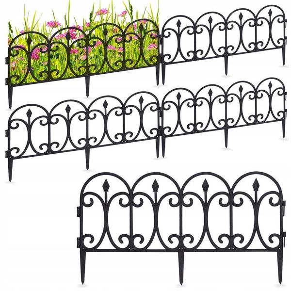 PŁOT PŁOTEK OGRODOWY PALISADA 4SZT 240CM OBRZEŻE zdjęcie 2