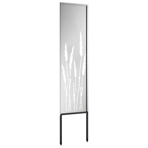 Ekran zapewniający prywatność w ogrodzie Srebrny 32 x 140 cm na Arena.pl