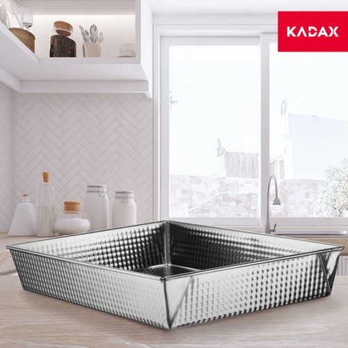 BLACHA FORMA DO PIECZENIA OCYNOWANA 36x25x6cm na Arena.pl