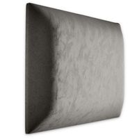 PANELE TAPICEROWANE ŚCIENNE SZARE WEZGŁOWIE 3D 40cm x 40cm