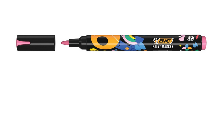 PINT MARKER OLEJOWY WATER-BASED PINK BIC zdjęcie 1