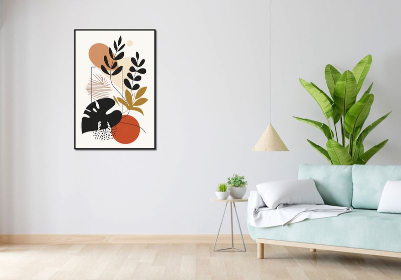Plakat 67,5x100cm Zawisły Liść zdjęcie 4