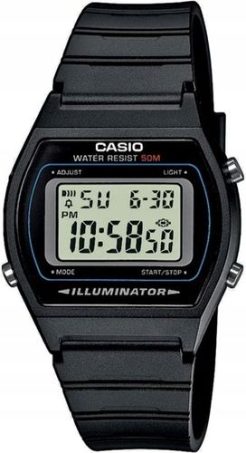 CYFROWY ZEGAREK CASIO W-202-1AVEF RETRO SPORT Z PODŚWIETLENIEM ALARM +BOX na Arena.pl