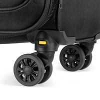 Walizka średnia podróżna M i GRATIS materiałowa miękka pojemna 23" codura