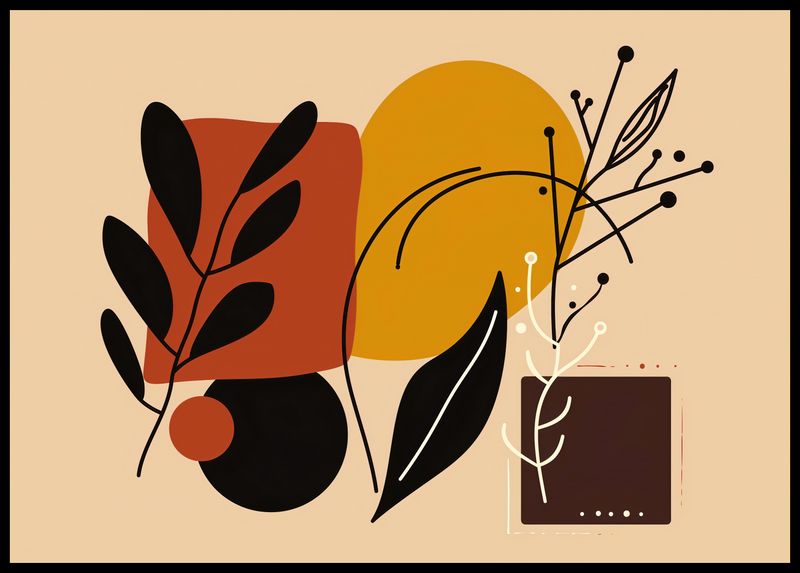 Plakat 84x59,5cm Ciepłe Kontury zdjęcie 2