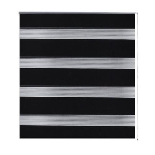 Roleta Zebra 80 x 150 cm Czarna na Arena.pl
