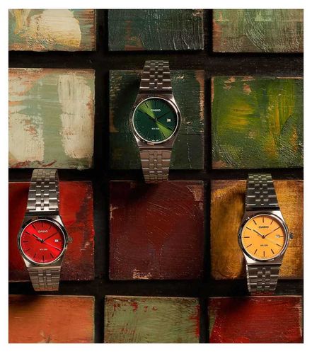 Zegarek Męski Casio MTP-B145D-4A2 + BOX (zd230e) na Arena.pl