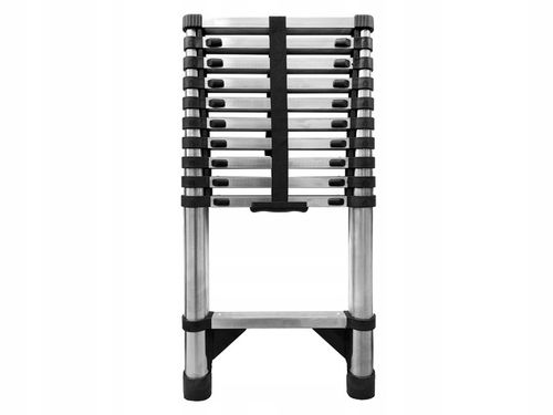 Drabina teleskopowa 11 stopni przystawna składana antypoślizgowa 3,2 m na Arena.pl