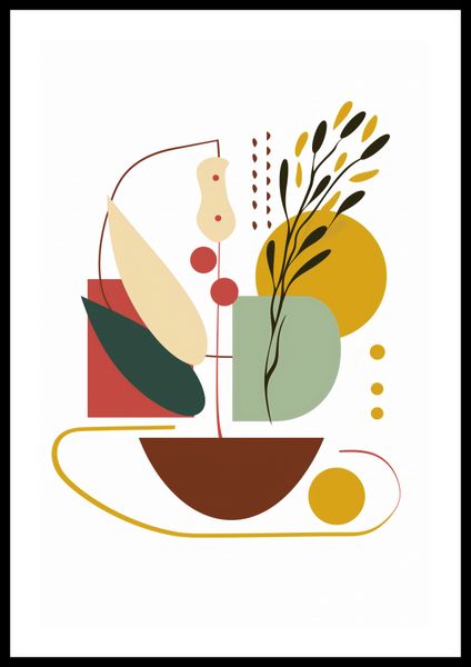Plakat 40x60cm Harmonia Natury Martwej zdjęcie 3