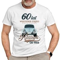 60 lat Wszystkie części oryginalne -  Klasyk od 1966 - męska koszulka L