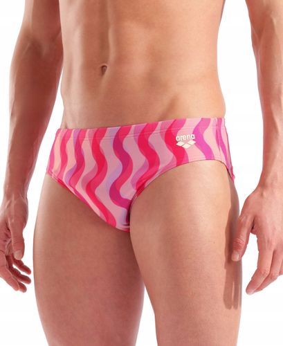 Kąpielówki slipy męskie na basen treningowe Arena Briefs Ripple r.D5 na Arena.pl