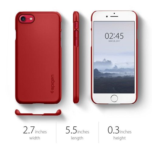 SPIGEN THIN FIT IPHONE 7/8 RED na Arena.pl