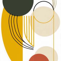 Plakat 50x50cm Słońce i Cienie