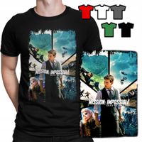 KOSZULKA T-SHIRT MĘSKI WZORY DO WYBORU - MISSION IMPOSIBLE - XS