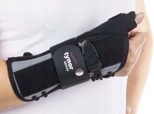 STABILIZATOR NADGARSTKA DŁONI OBEJMUJĄCY KCIUK ORTEZA STAWU NADGARSTKOWEGO na Arena.pl