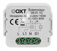 ŚCIEMNIACZ TUYA WIFI INTELIGENTNY MODUŁ DOPUSZKOWY OXT 1 OBWÓD DIMMER