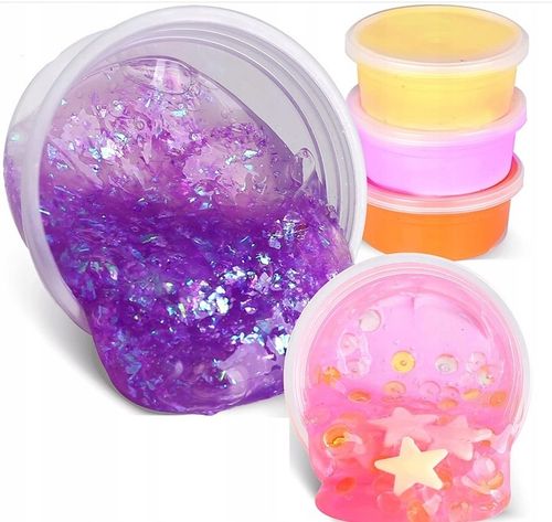 ZESTAW SLIME DO ROBIENIA GLUTÓW WIELKI KREATYWNY 120w1 BOX PREZENT XXL na Arena.pl