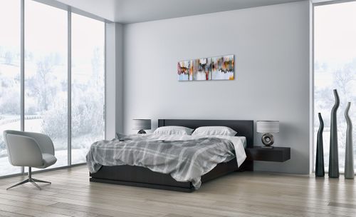 Obraz Na Płótnie - Zamazane Postaci  - 90X30 Cm - Ca90X30-3676 na Arena.pl