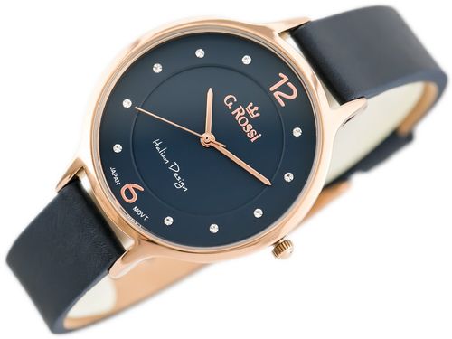 ZEGAREK DAMSKI G. ROSSI - 10411A-6F3 NA PASKU  (zg714g) + BOX na Arena.pl