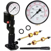 PRÓBNIK WTRYSKIWACZY MIERNIK TESTER DYSZ 600 BAR DIESEL MANOMETR