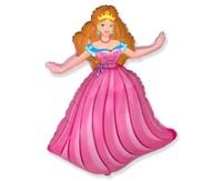 Balon foliowy Księżniczka, 99x89 cm (luz)