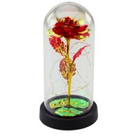 NIEZWYKŁE OŚWIETLENIE CZERWONE RÓZA