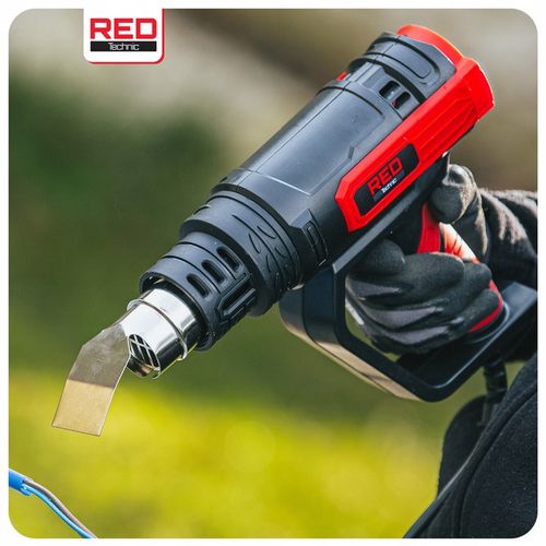 OPALARKA ELEKTRYCZNA Z REGULACJĄ 2 BIEGI LCD 50-650°C 2200W MOCNA +5 na Arena.pl