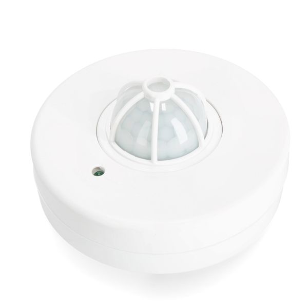 Czujnik ruchu 360 stopni PIR biały PREMIUM IP20 na podczerwień zdjęcie 2