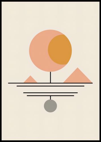 Plakat 59,4x84,1cm Geometryczna Utopia na Arena.pl