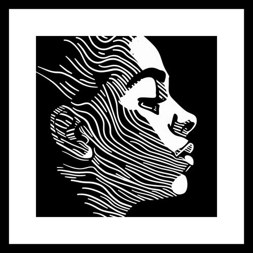 Plakat 20x20cm Linie Wyrazu na Arena.pl