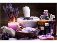 60X40CM LAWENDOWY RELAKS OBRAZ