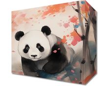 Obraz 20x20cm Panda wśród Klonów