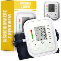 CIŚNIENIOMIERZ NARAMIENNY ELEKTRONICZNY AUTOMATYCZNY CZYTELNY EKRAN LCD