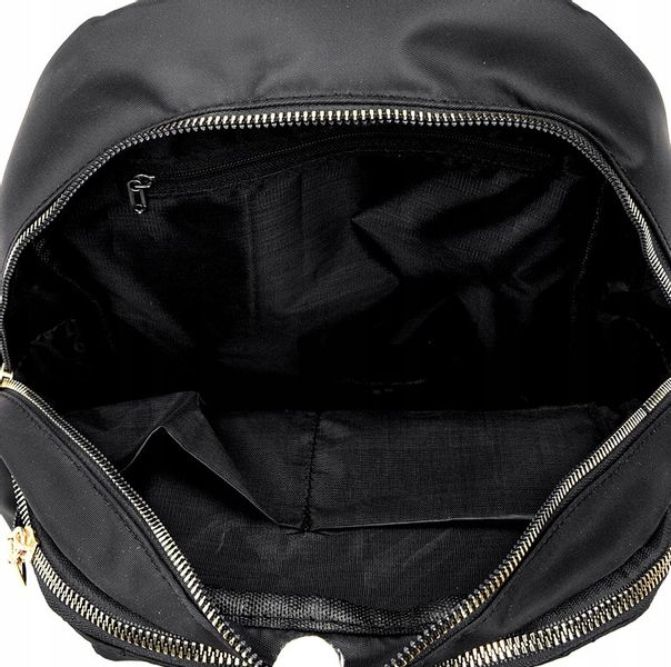 Plecak Czarny Wodoodporny Pikowany Damski Pojemny zdjęcie 8