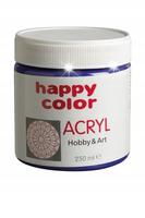 FARBA AKRYLOWA 250 ML GRANATOWY HAPPY COLOR 6685
